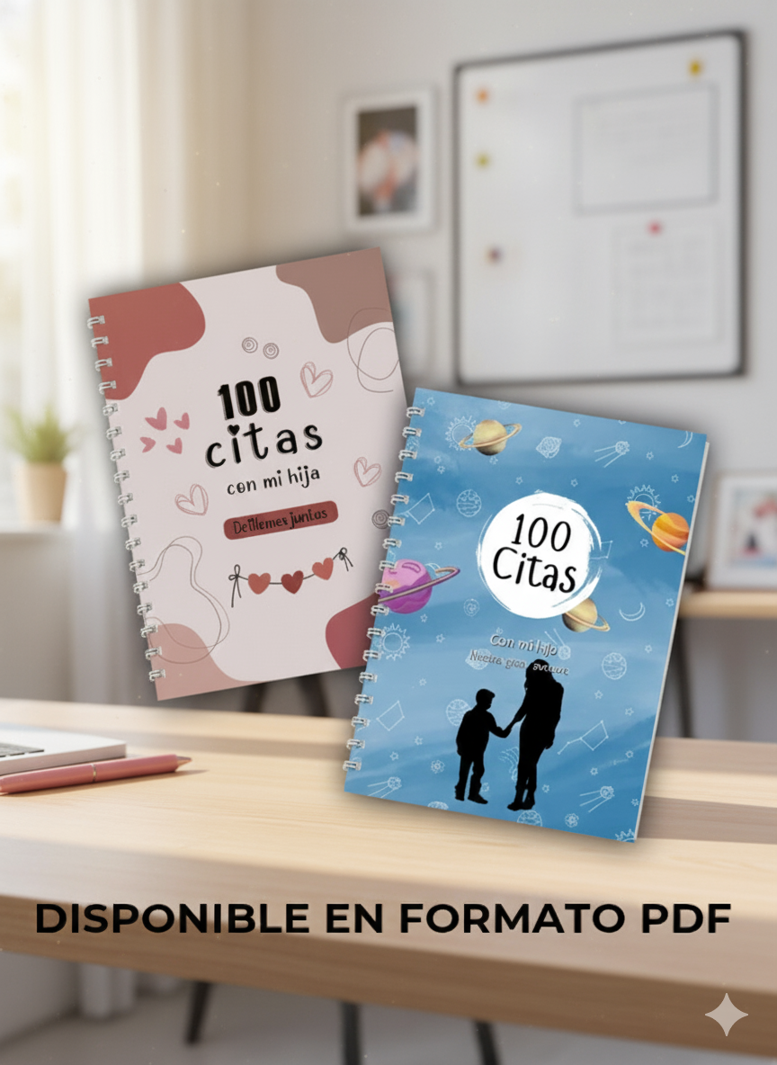 "100 Citas con mi hija/ hijo  + pack de 100 citas