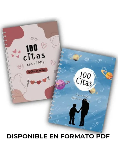 "100 Citas con mi hija" Formato PDF + Bonos de regalo 🎁