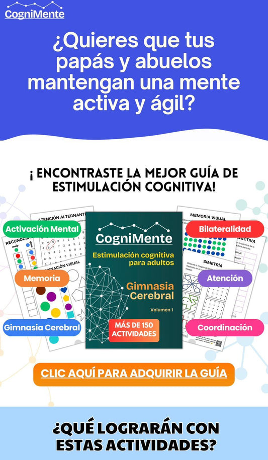 Estimulacion cognitiva para Adultos PDF + dos regalos🎁