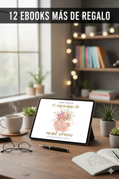 50 Capsulas de Amor propio + 12 ebook mas de regalo